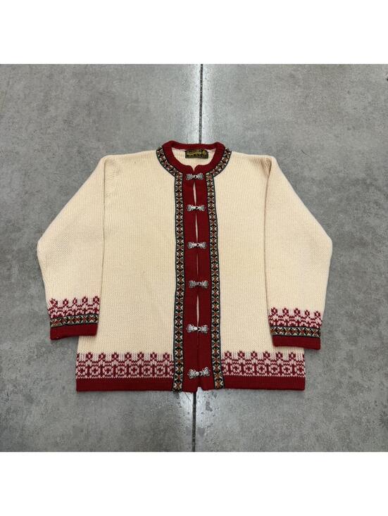 American Vintage Sweaters - vintage nordstikks made in norway button down knit sweater size large WOMENS